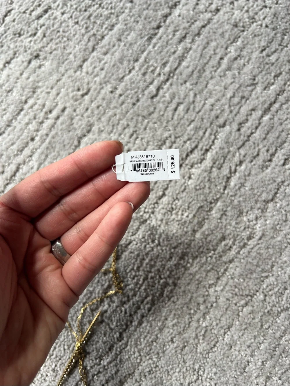Michael Kors Brilliance Matchstick Necklace